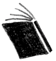 Book floating around